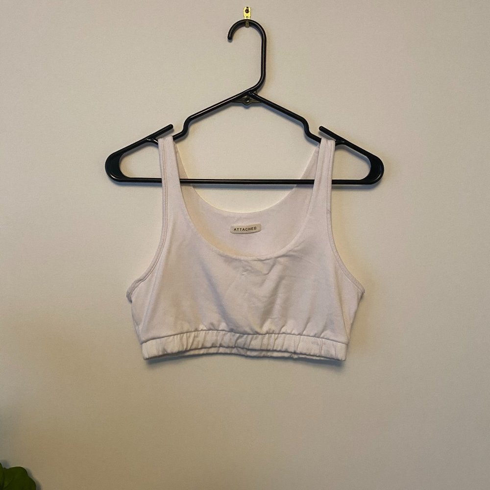 Fashion Nova // White cropped tank